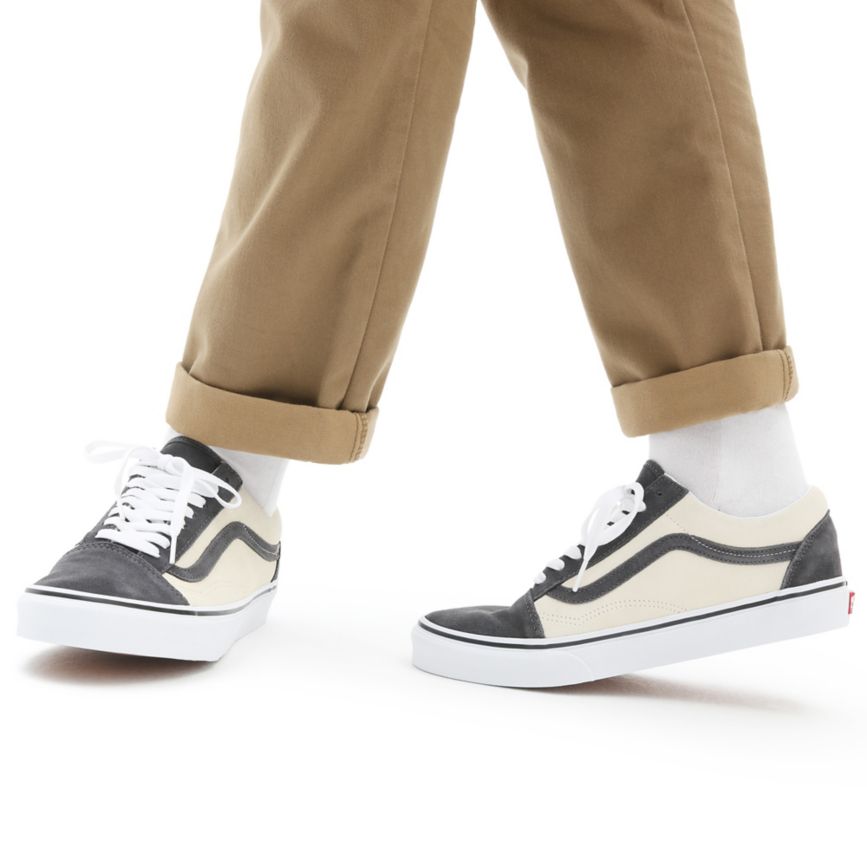 Vans 2-Tone σουετ Old Skool παπούτσια Μπεζ | VN167O6EG51