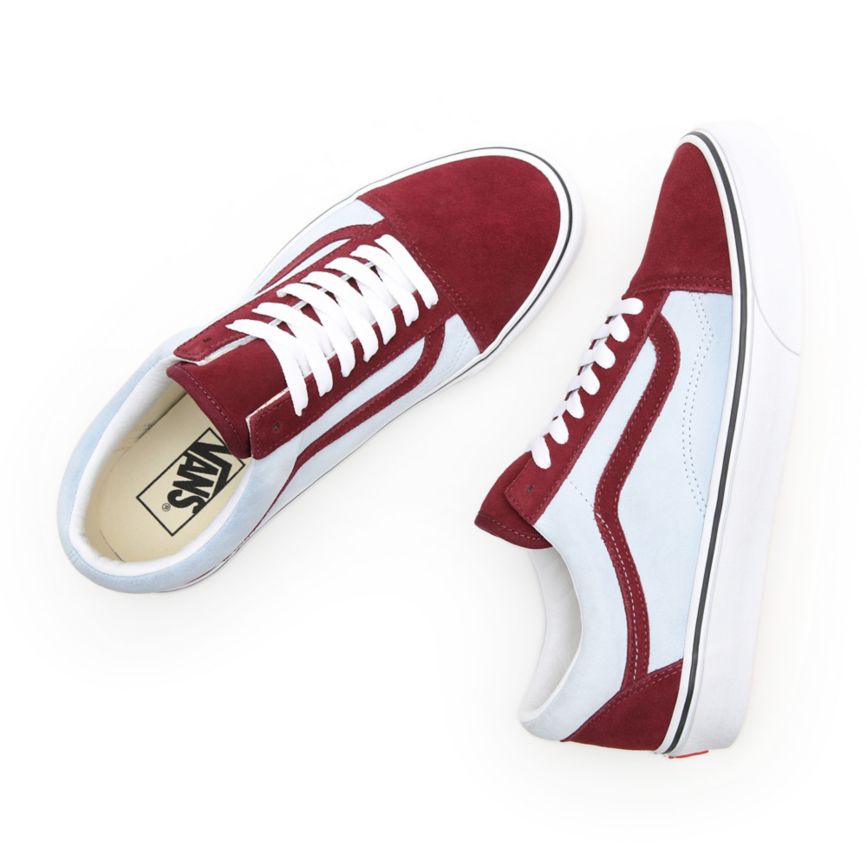 Vans 2-Tone σουετ Old Skool παπούτσια μπορντο | VN821K0QJ56