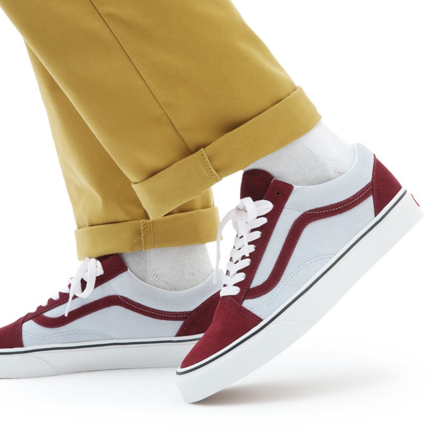 Vans 2-Tone σουετ Old Skool παπούτσια μπορντο | VN821K0QJ56