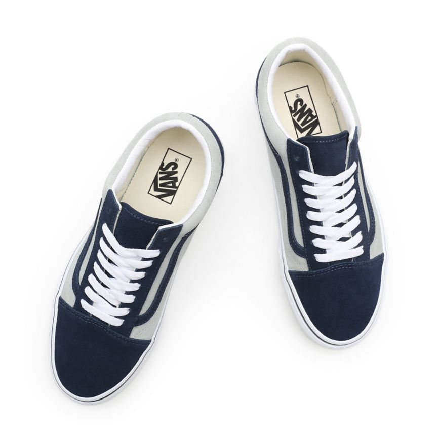 Vans 2-Tone σουετ Old Skool παπούτσια σκουρο μπλε | VN967L2TU02