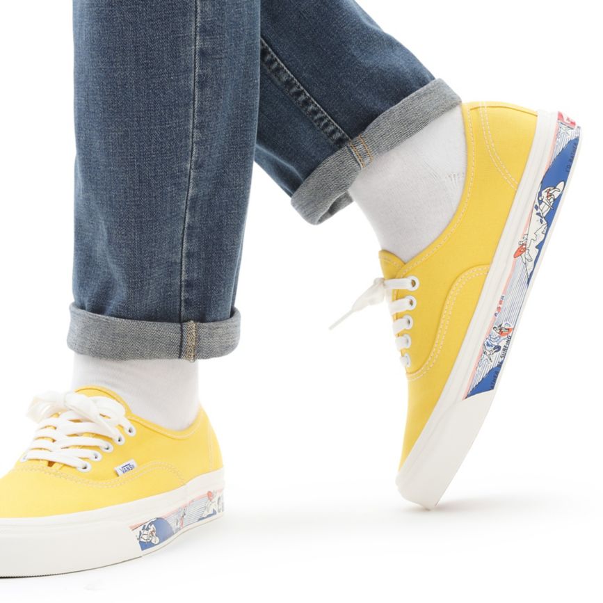 Vans Anaheim Factory Authentic 44 DX παπούτσια κίτρινα | VN361N1JQ80