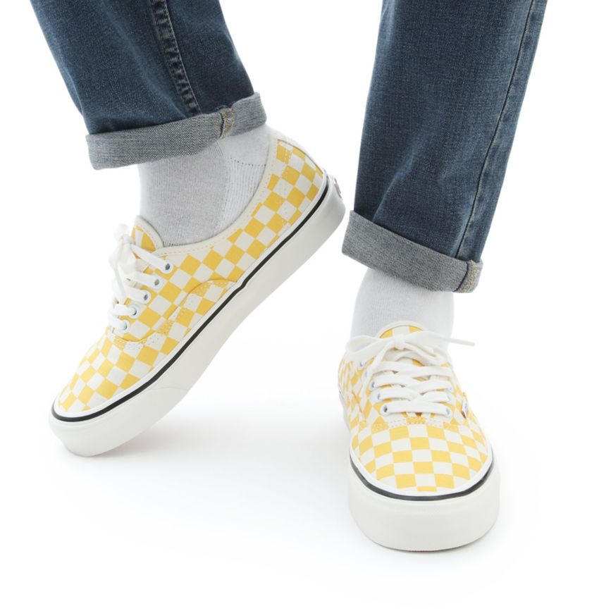 Vans Anaheim Factory Authentic 44 DX παπούτσια κίτρινα | VN678A8EL04