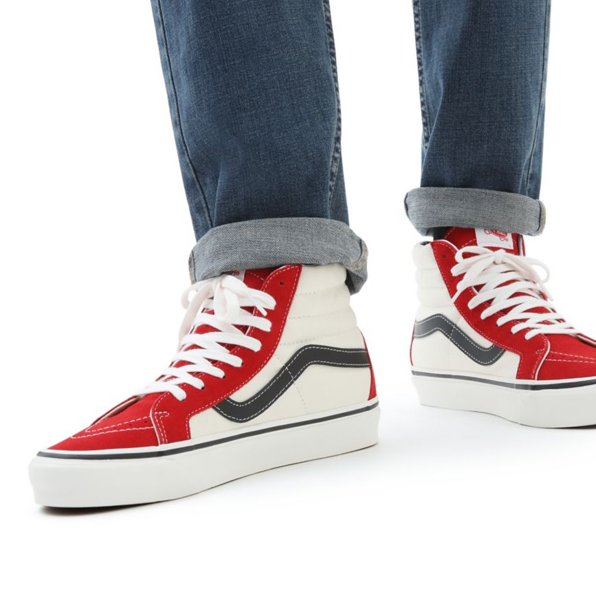 Vans Anaheim Factory SK8-Hi 38 DX παπούτσια κοκκινα | VN745D4HY12