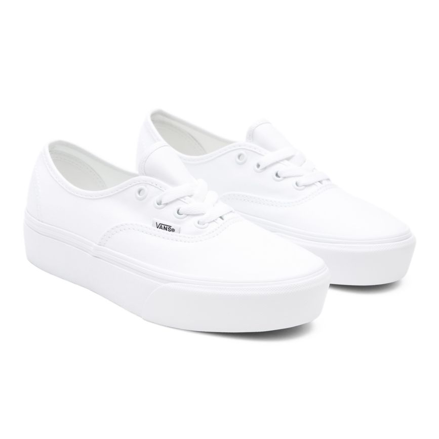 Vans Authentic flatforms 2.0 παπούτσια ασπρα | VN714V7HC64