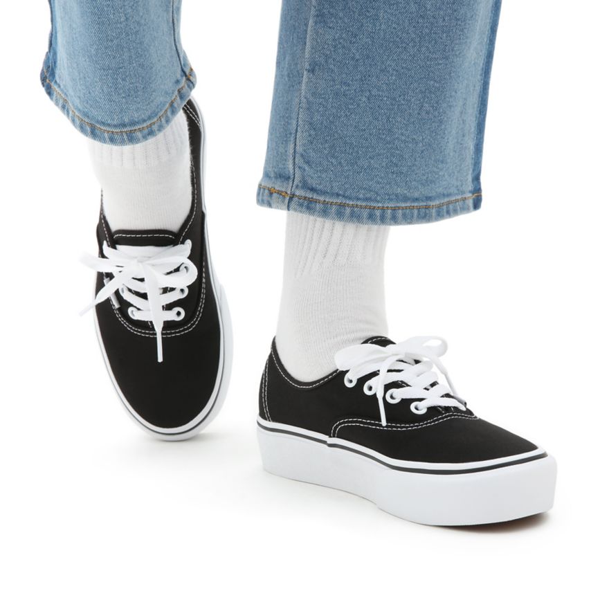 Vans Authentic flatforms 2.0 παπούτσια μαυρα | VN199T4II72