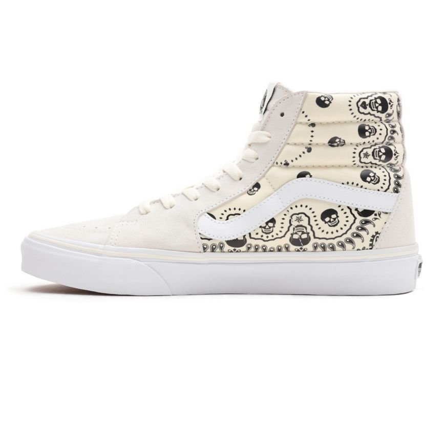 Vans Bandana SK8-Hi παπούτσια ασπρα | VN035B1HU61