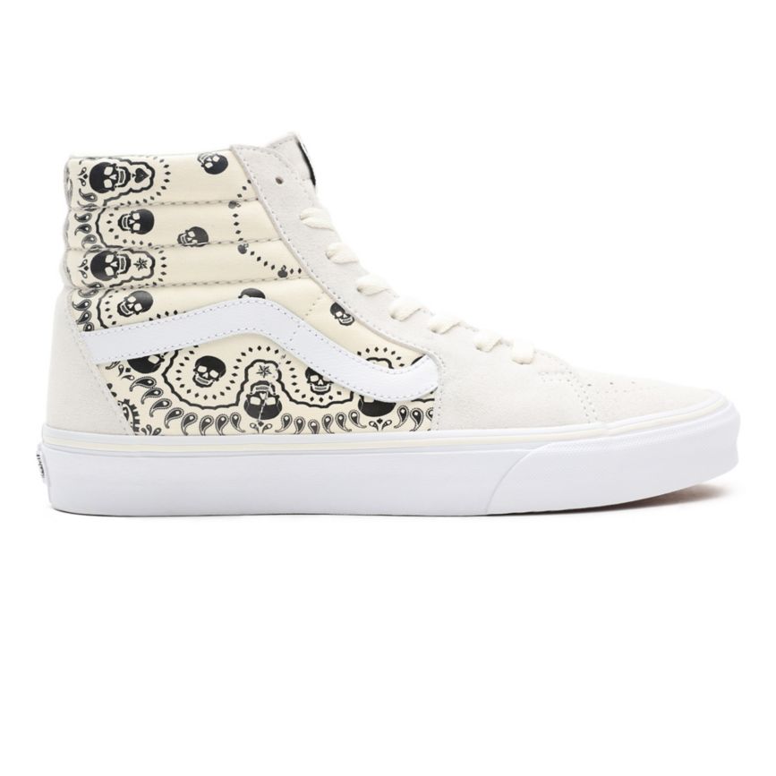 Vans Bandana SK8-Hi παπούτσια ασπρα | VN926L0ZI29