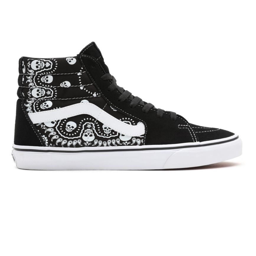 Vans Bandana SK8-Hi παπούτσια μαυρα | VN169N3NK82
