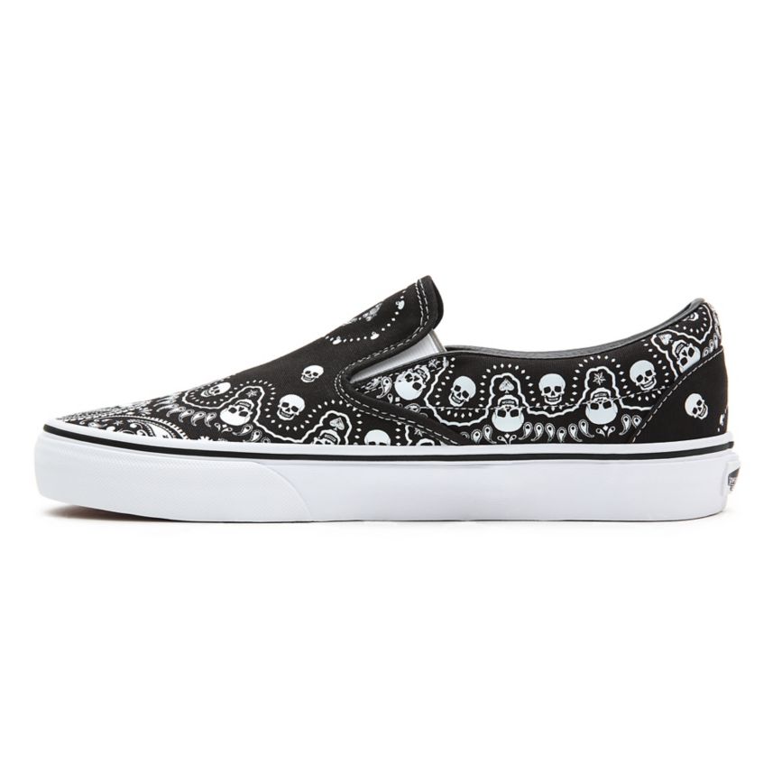 Vans Bandana κλασικα Slip-On παπούτσια μαυρα | VN054P7GS10