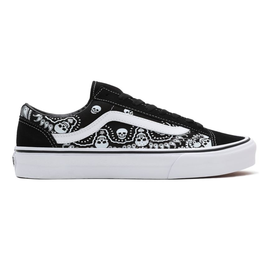 Vans Bandana στυλ 36 παπούτσια μαυρα | VN779Q2WK39