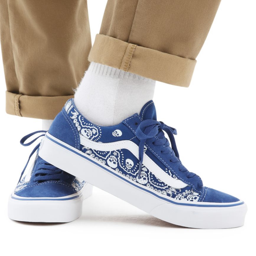 Vans Bandana στυλ 36 παπούτσια μπλε | VN219D6RK61