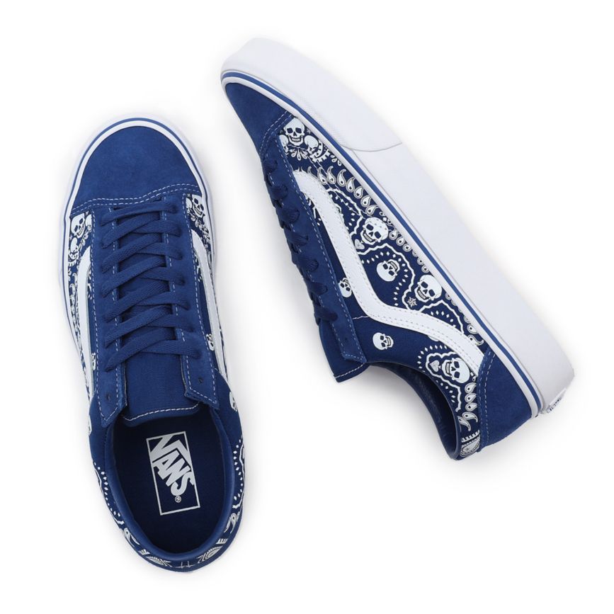 Vans Bandana στυλ 36 παπούτσια μπλε | VN467U2RE05