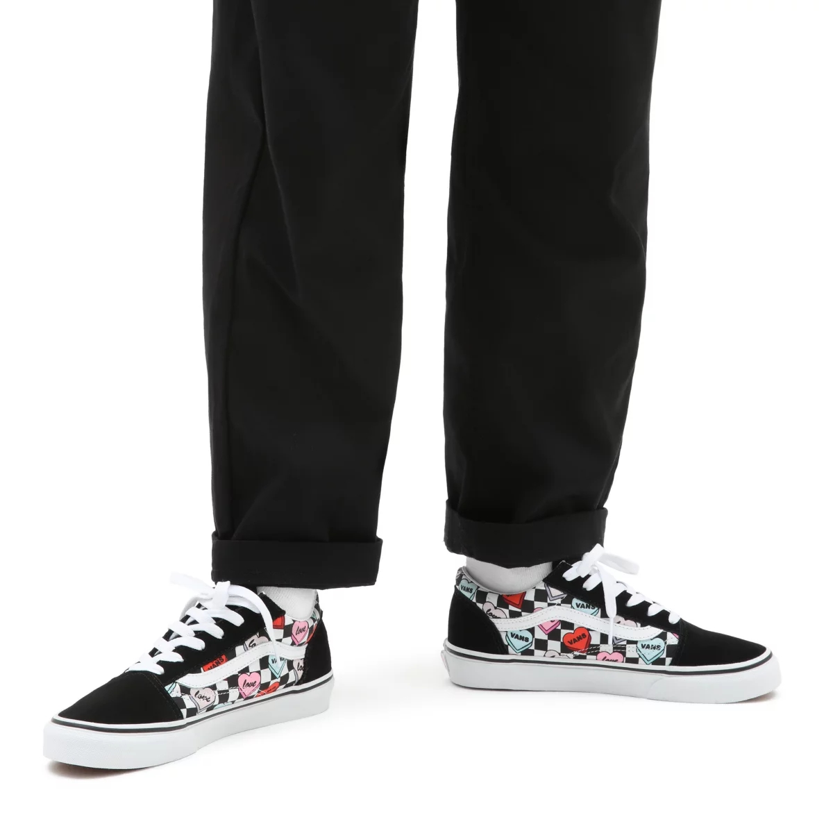 Vans Candy Hearts Old Skool παπούτσια μαυρα | VN565C2ZO80