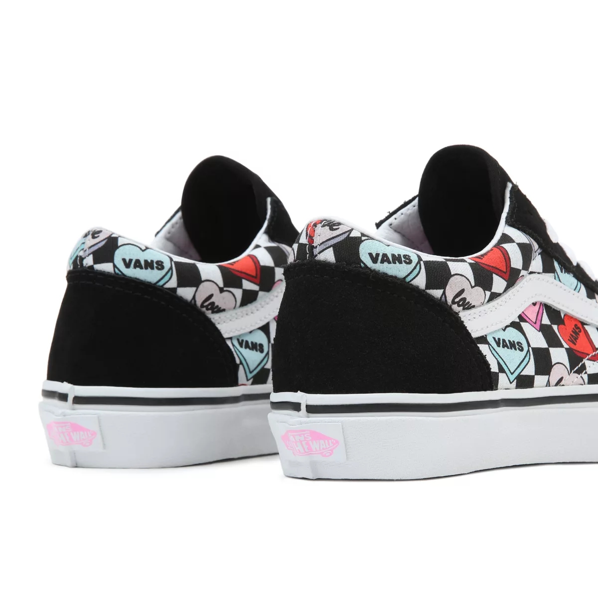 Vans Candy Hearts Old Skool παπούτσια μαυρα | VN565C2ZO80
