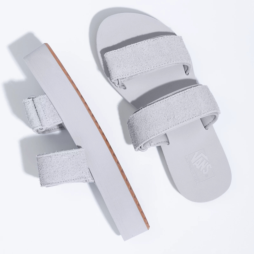 Vans Cayucas παντοφλεσ Mega flatforms γκρι | VN447I8QY99