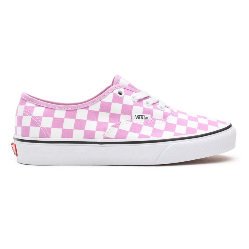 Vans Checkerboard Authentic παπούτσια ροζ | VN938T0PQ79