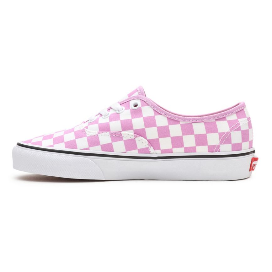Vans Checkerboard Authentic παπούτσια ροζ | VN938T0PQ79