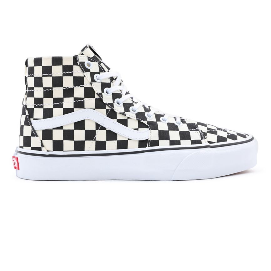 Vans Checkerboard Sk8-Hi Tapered παπούτσια μαυρα | VN646B3FQ48