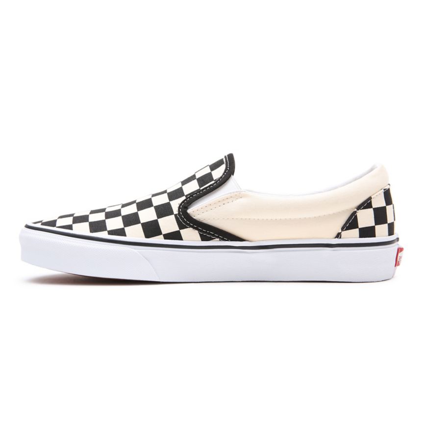 Vans Checkerboard κλασικα Slip-On παπούτσια μαυρα | VN121K9HU83