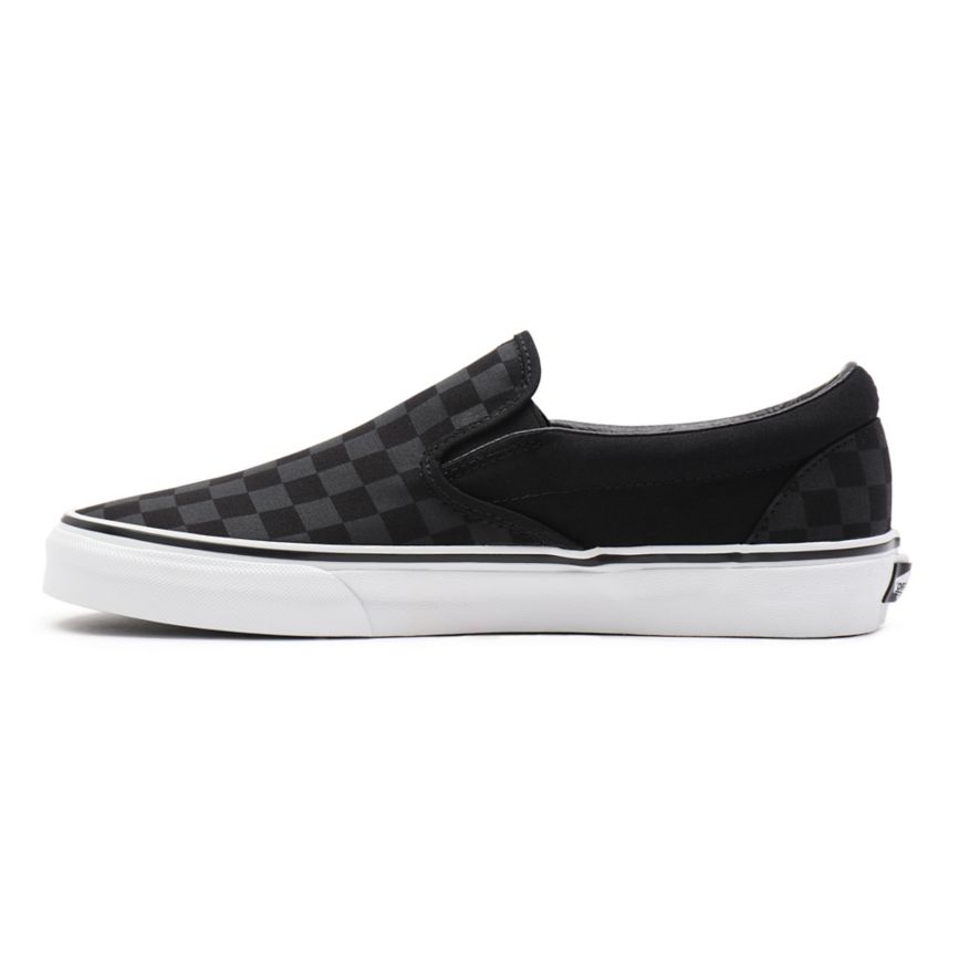Vans Checkerboard κλασικα Slip-On παπούτσια μαυρα | VN478X7UU25