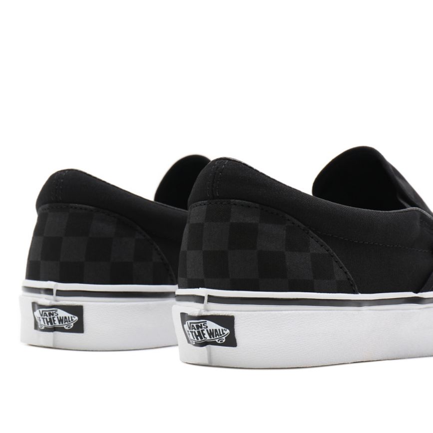 Vans Checkerboard κλασικα Slip-On παπούτσια μαυρα | VN478X7UU25
