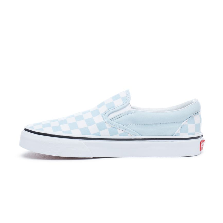 Vans Checkerboard κλασικα Slip-On παπούτσια μπλε | VN671J9JK42