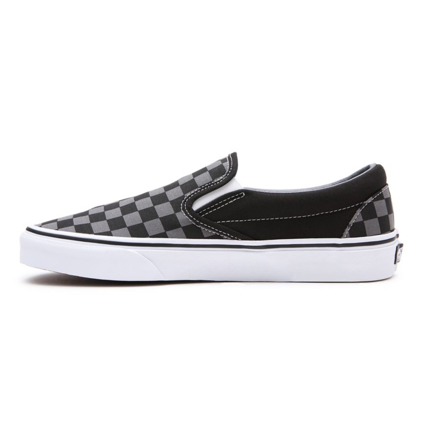 Vans Checkerboard κλασικα Slip-On παπούτσια μαυρα | VN949H2ZN35