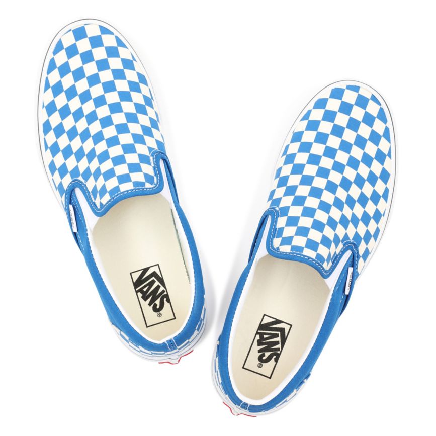 Vans Checkerboard κλασικα Slip-On παπούτσια μπορντο | VN951G6XC39
