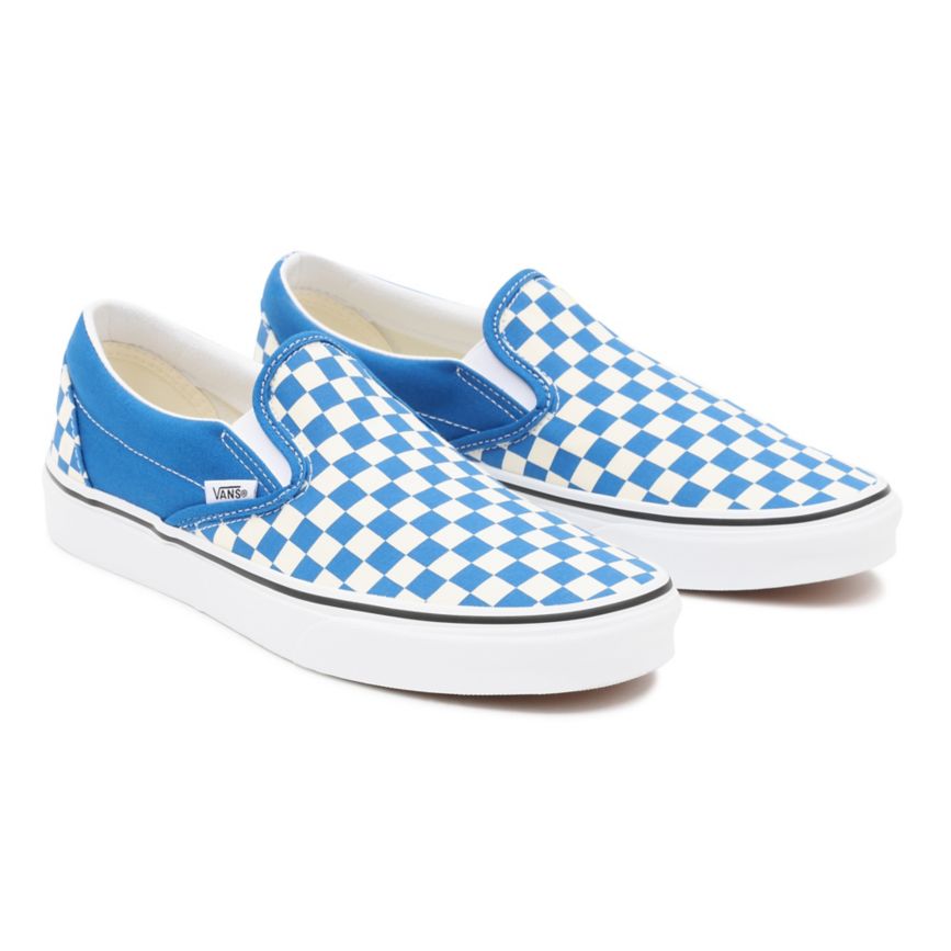 Vans Checkerboard κλασικα Slip-On παπούτσια μπορντο | VN951G6XC39