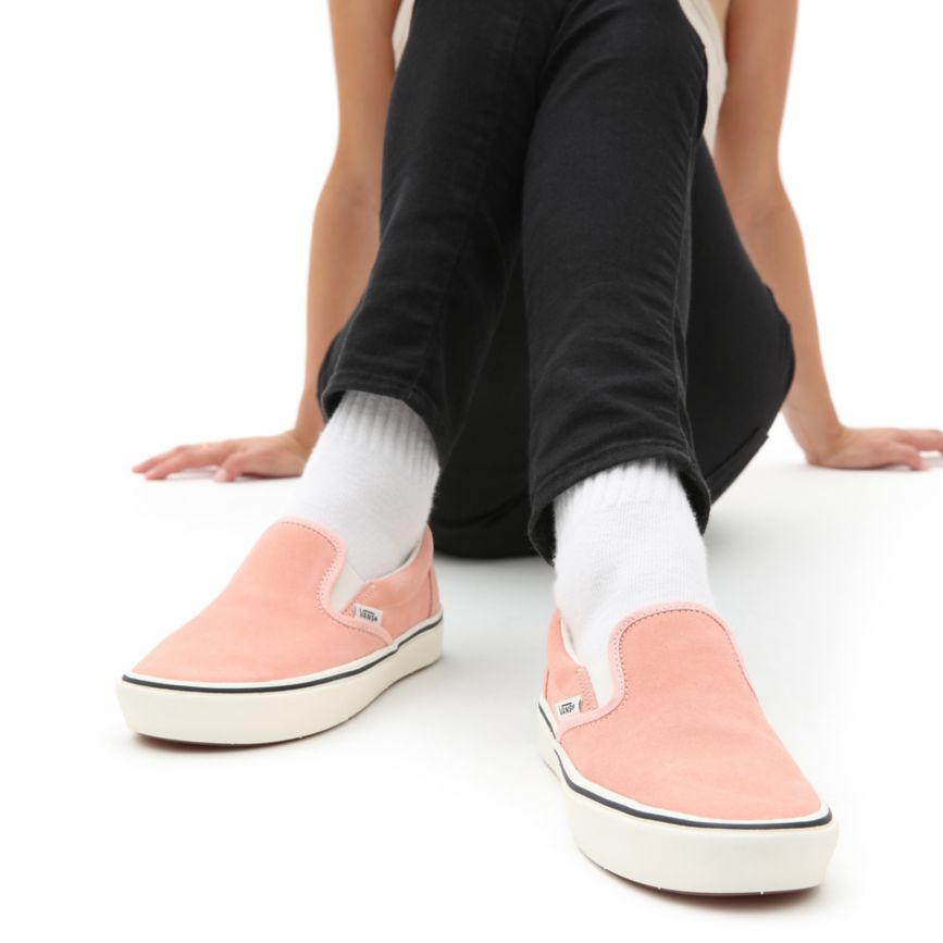Vans Colour Pack ComfyCush Slip-On παπούτσια ανοιχτο πορτοκαλι | VN191C4NN63