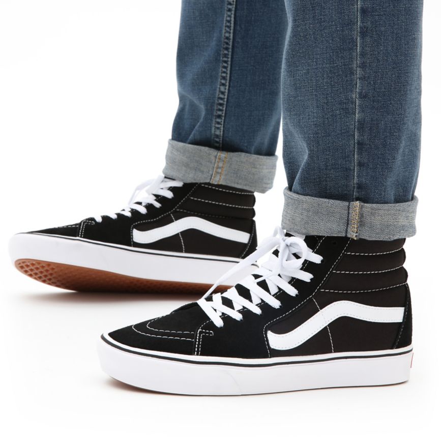Vans Comfycush Sk8-Hi παπούτσια μαυρα | VN024I3QC71