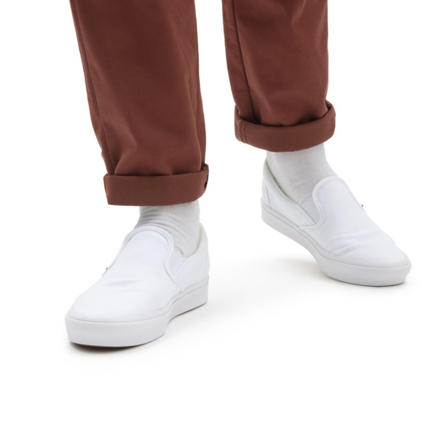 Vans Comfycush Slip-On παπούτσια ασπρα | VN222R1MU06