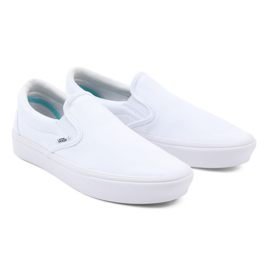 Vans Comfycush Slip-On παπούτσια ασπρα | VN222R1MU06