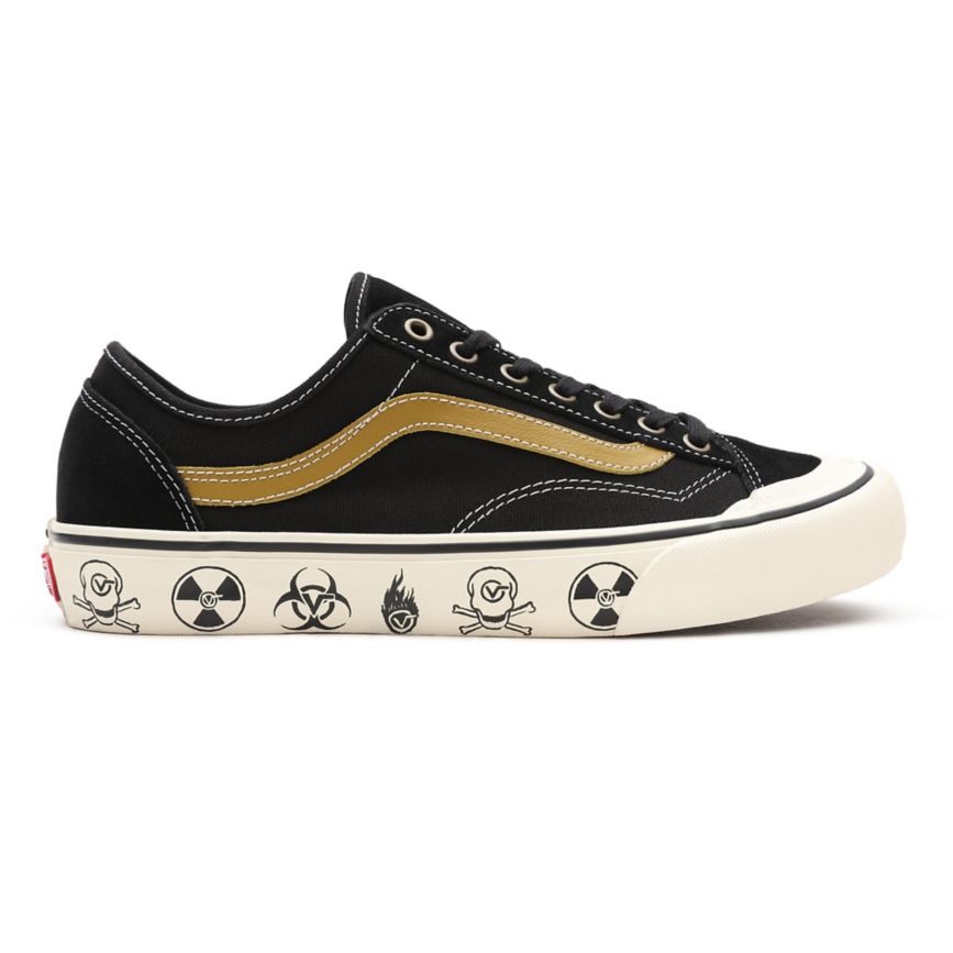 Vans Dark Aloha στυλ 36 Decon SF παπούτσια μαυρα | VN655O0SY58