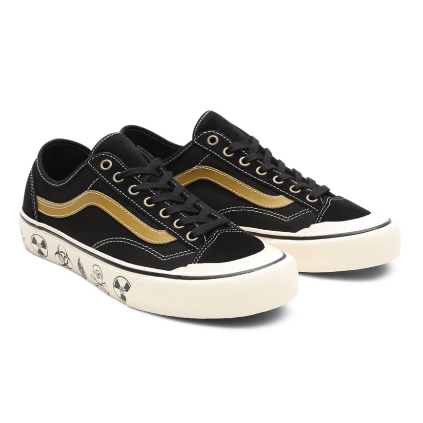 Vans Dark Aloha στυλ 36 Decon SF παπούτσια μαυρα | VN655O0SY58