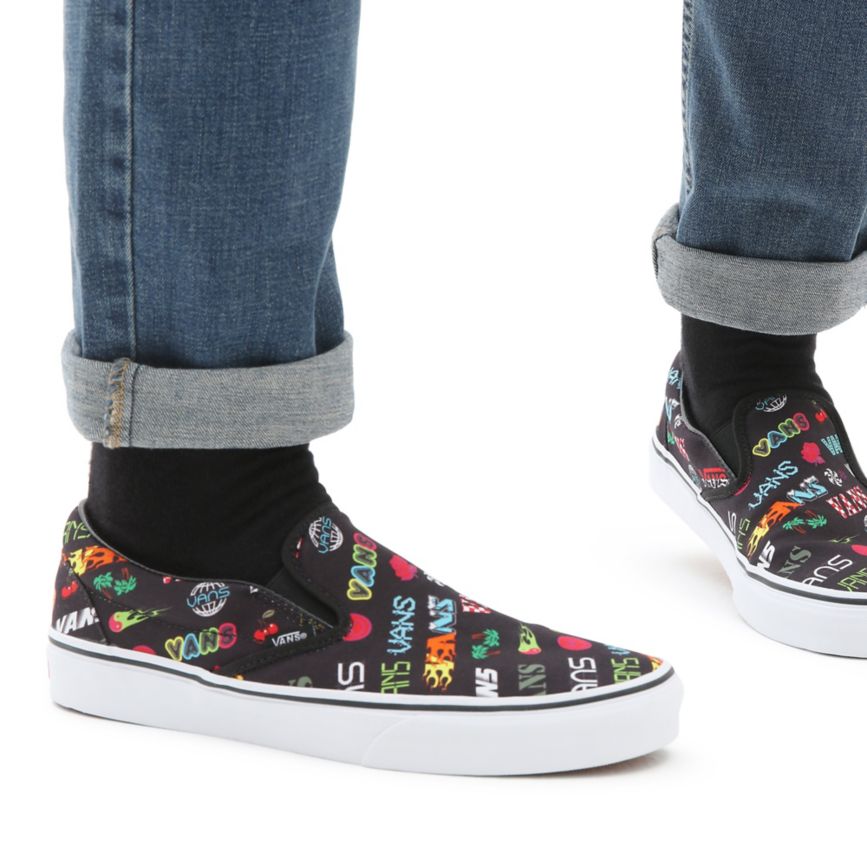 Vans Disruptive κλασικα Slip-On παπούτσια μαυρα | VN263V1DI29