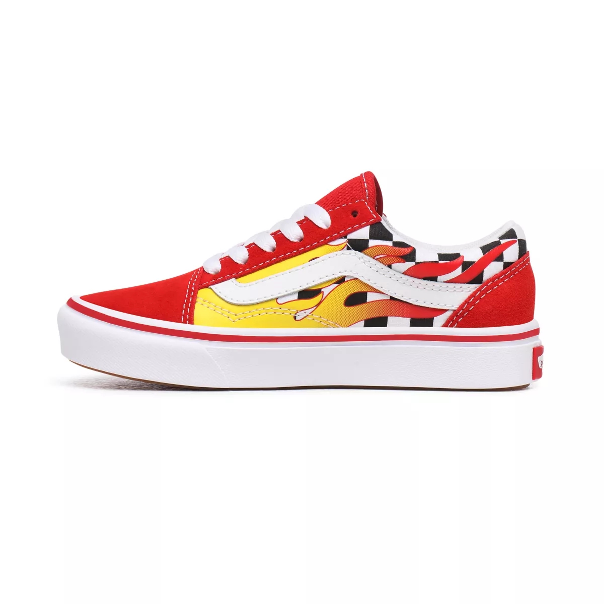 Vans Flame ComfyCush Old Skool παπούτσια κοκκινα | VN619C7WQ66