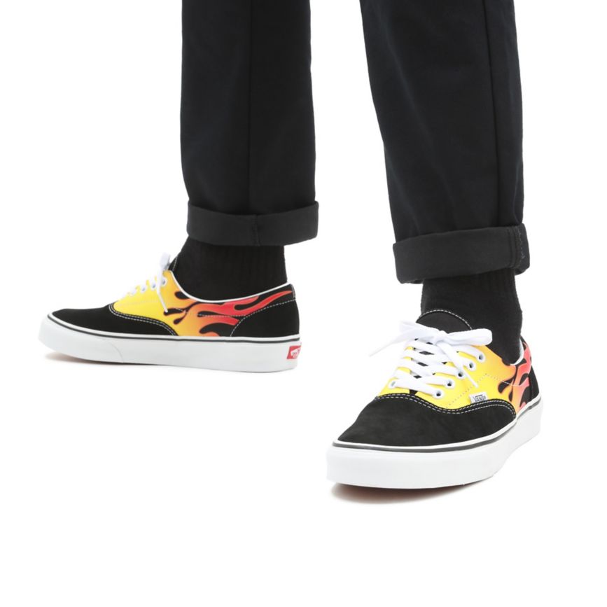 Vans Flame Era παπούτσια μαυρα | VN693W6QV86
