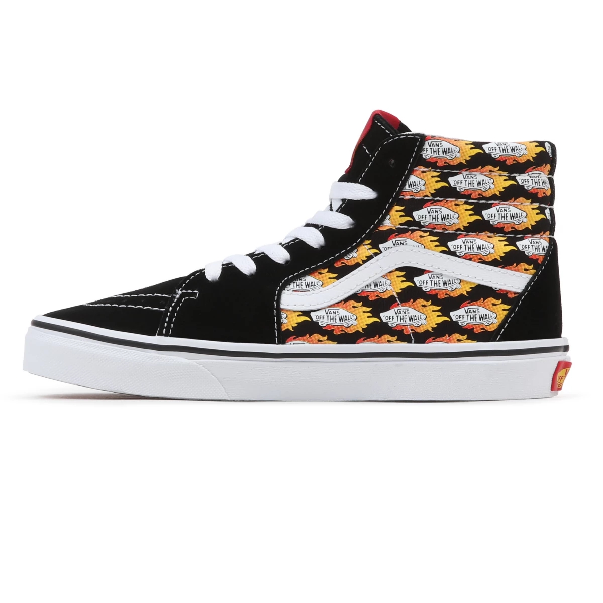 Vans Flame Logo Repeat Sk8-Hi παπούτσια μαυρα | VN268Q3VB65