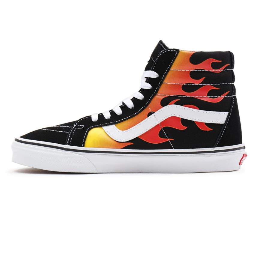 Vans Flame Sk8-Hi Reissue παπούτσια μαυρα | VN726H0SZ61