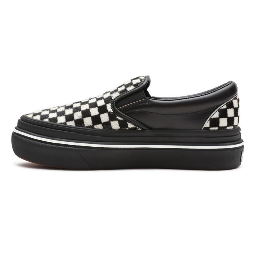 Vans Fury Super ComfyCush Slip-On παπούτσια μαυρα | VN426D4NL95