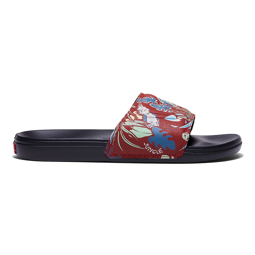 Vans Hawaiian Jungle La Costa παντοφλεσ-On κοκκινα | VN049A8AV80