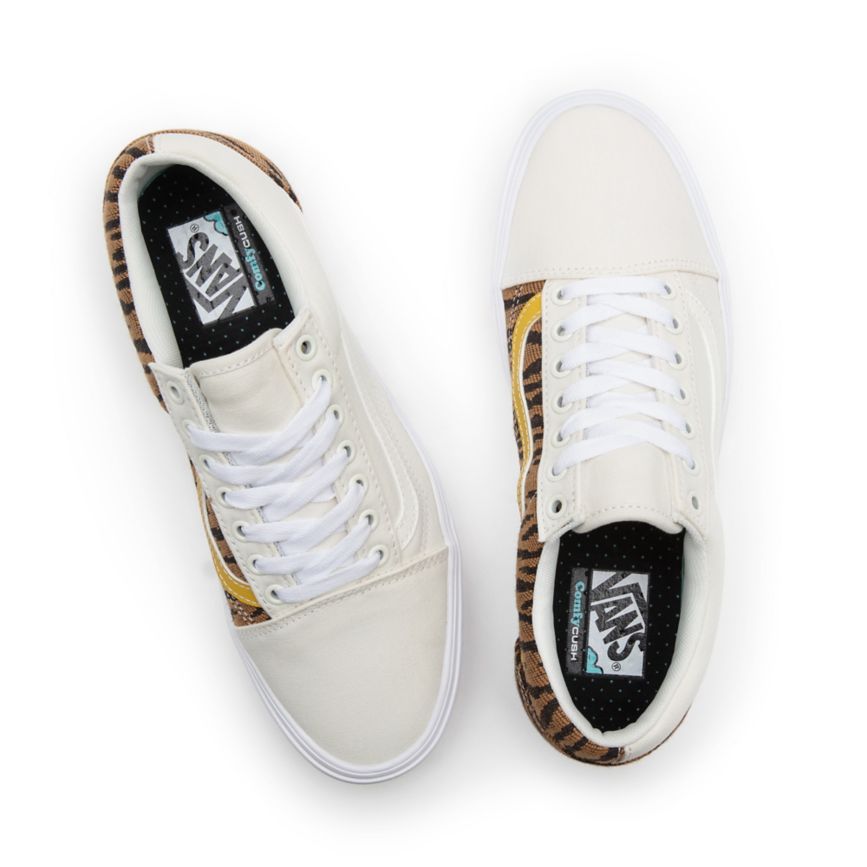 Vans Le Tigre ComfyCush Old Skool παπούτσια ασπρα | VN810T2TX60