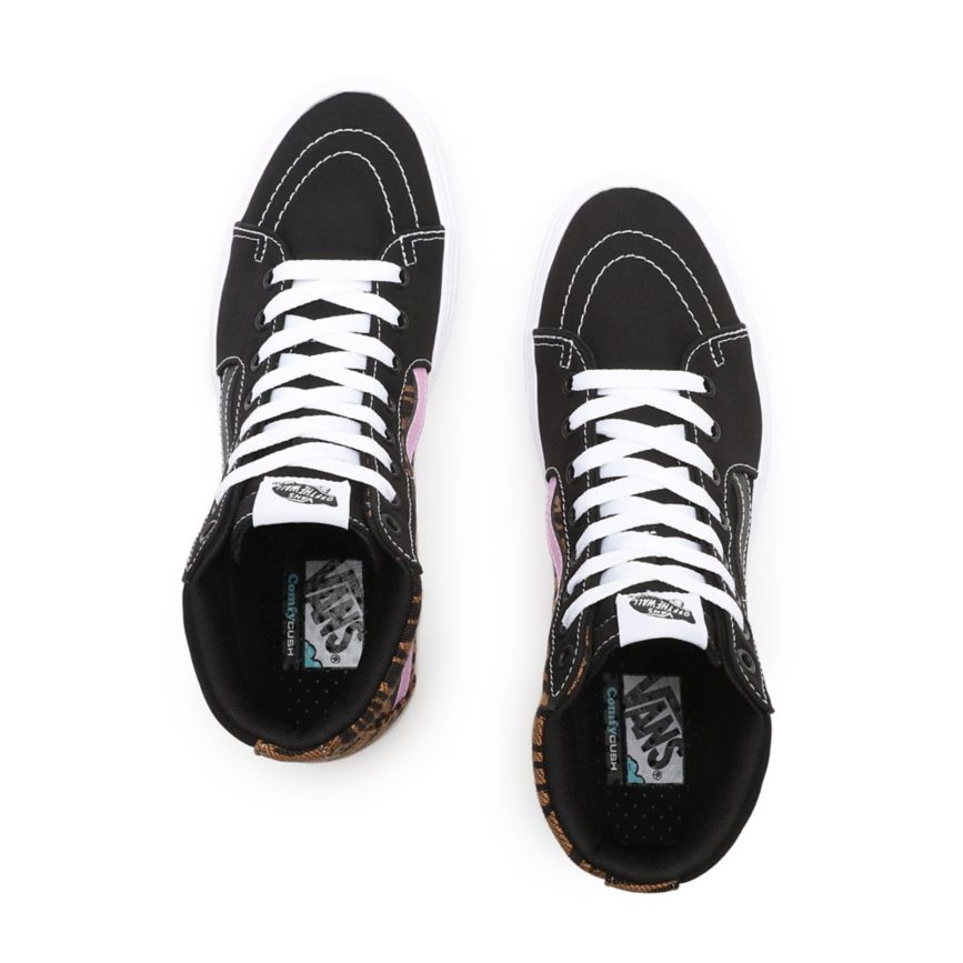 Vans Le Tigre ComfyCush SK8-Hi παπούτσια μαυρα | VN178K5EX98