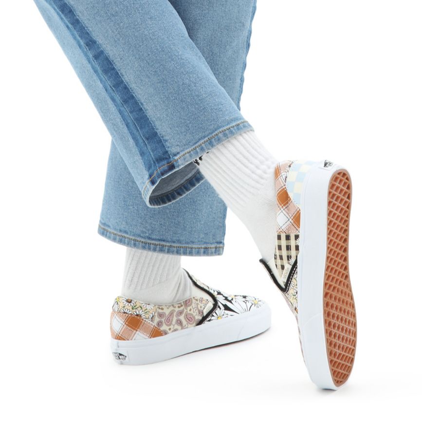 Vans Meadow Patchwork κλασικα Slip-On παπούτσια Πολύχρωμο | VN207N5ES73