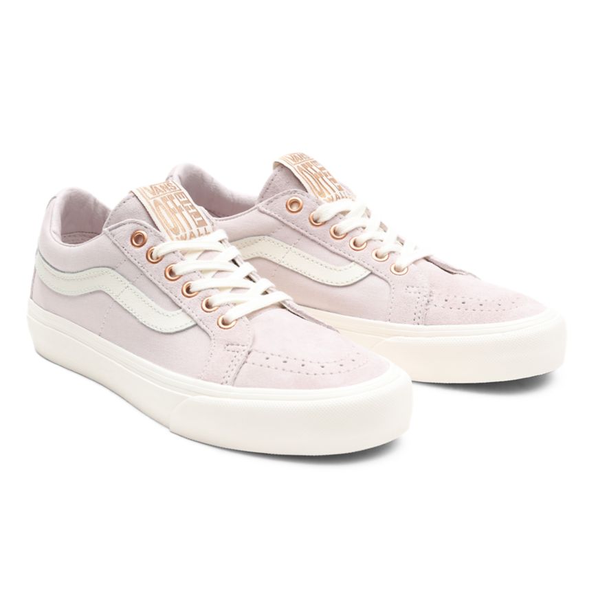 Vans Metallic Stitch SK8-Low Reissue SF παπούτσια ροζ | VN191M9EU24