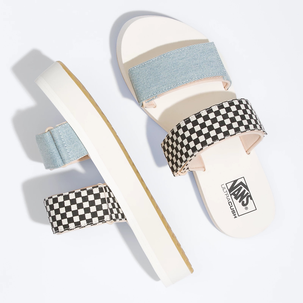 Vans Mix Match Cayucas παντοφλεσ Mega flatforms ασπρα | VN584E0NB11