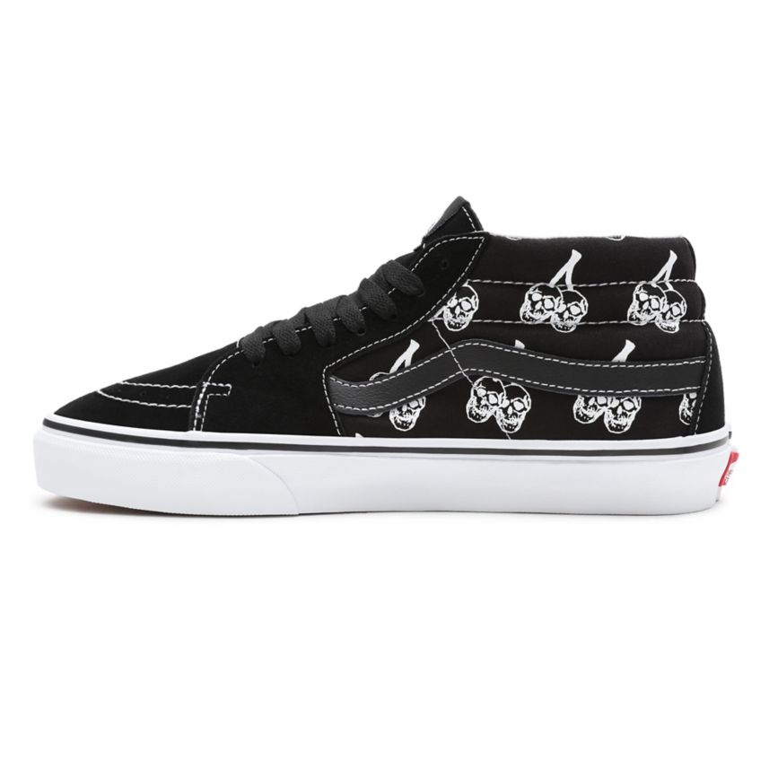 Vans New Varsity Sk8-Mid παπούτσια μαυρα | VN526B9WH41