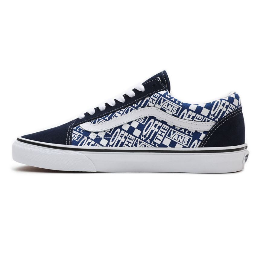 Vans Off The Wall Old Skool παπούτσια μπλε | VN011Y3PP69