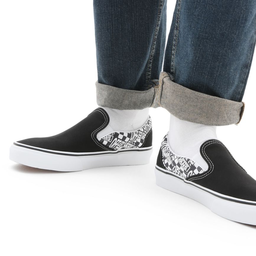 Vans Off The Wall κλασικα Slip-On παπούτσια μαυρα | VN143U9JJ40